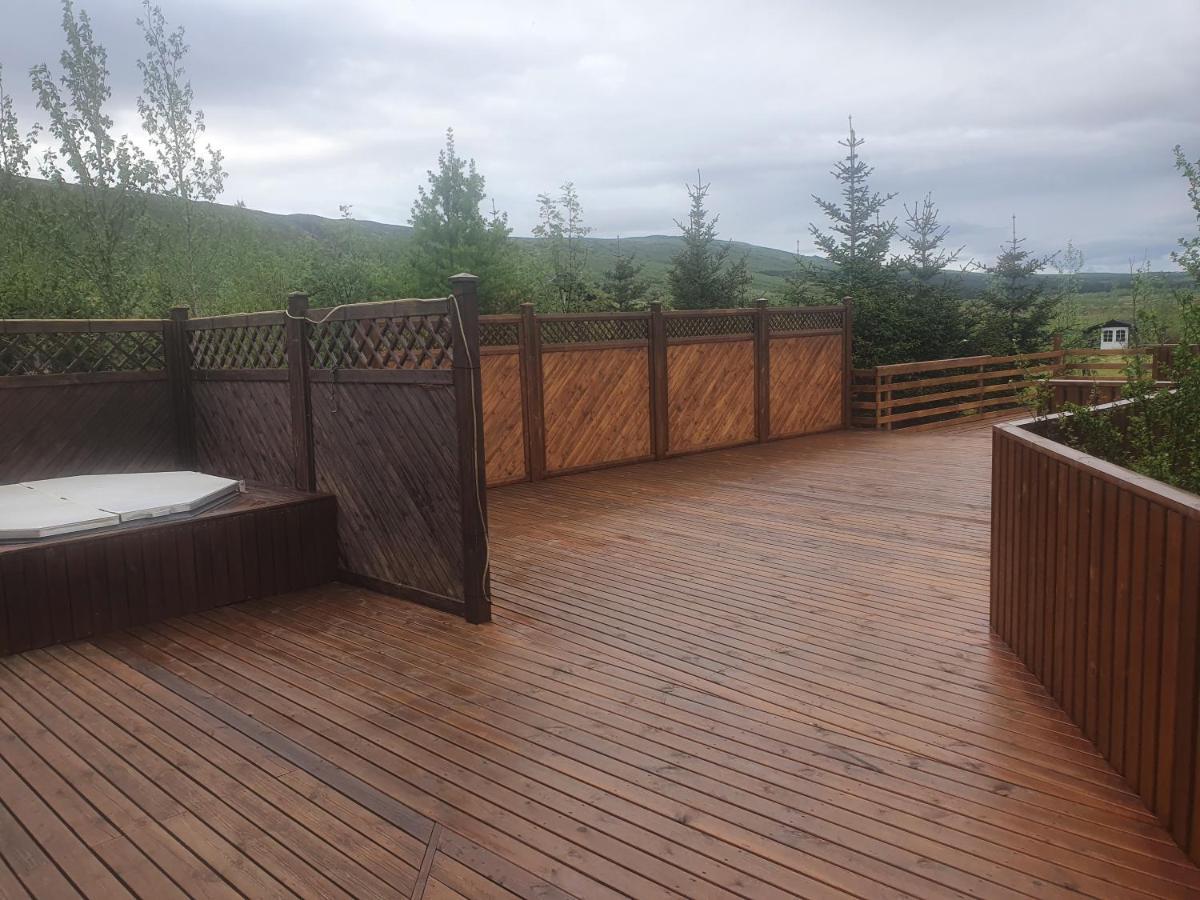 Golden Circle Cabin, Hot Tub Villa Geysir Dış mekan fotoğraf